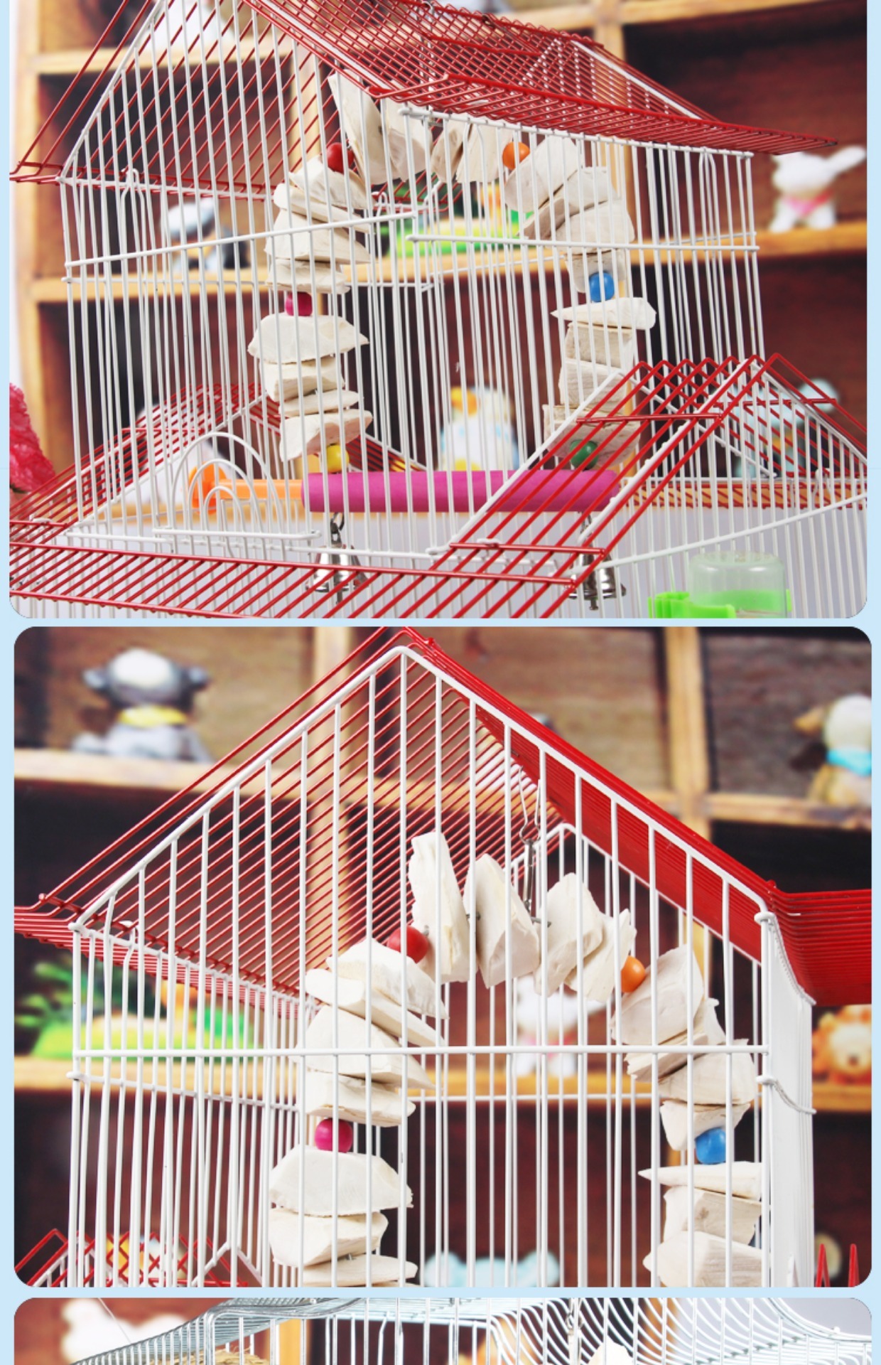 Mới mực nang xương đu Chim vẹt hổ vẹt đồ chơi cung cấp đồ ăn nhẹ canxi cắn chơi - Chim & Chăm sóc chim Supplies lòng chào mào tre già
