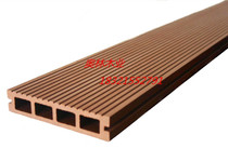Outdoor wood-plastic strip floor anti-corrosion wood ecological wood-plastic floor balcony courtyard square park non-slip floor