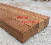 Indonesia pineapple grid anti-corrosion wood carbonized wood wood square plate hardwood floor balcony garden villa is environmentally friendly and durable