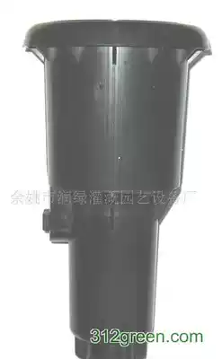 Invisible buried lifting rocker head for irrigation