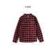 Cotton 2018 Thu mới Trẻ em Cotton Kẻ sọc dài tay Áo sơ mi nam và nữ Áo cotton sơ mi nam cotton đẹp