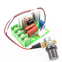 2000W thyristor high power electronic voltage regulator speed switch external wired dimming and temperature regulating module