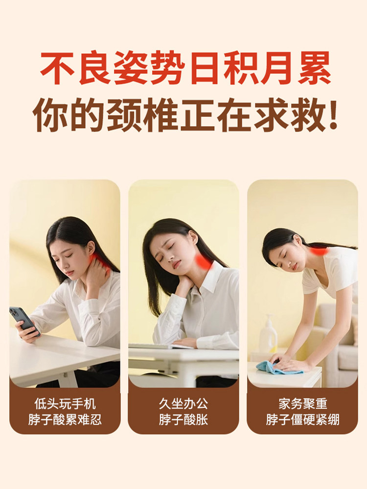 U-Shaped Hot Water Bottle for Cervical Heat Therapy, Water-Filled Hot Water Bag, Special Shoulder and Neck Protector, Safe Leak-Proof Circular Heat Therapy Bag