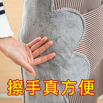 Apron household kitchen waterproof and oil-proof special skirt female adult cute Japanese and Korean summer net red fashion