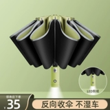 Автоматический большой зонтик на солнечной энергии, полностью автоматический, защита от солнца