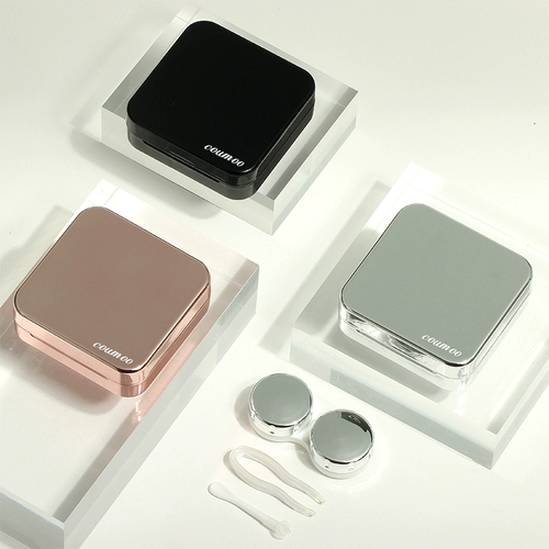 Невидимые брендовые милые очки, портативная система хранения, коробка, изысканный стиль, простой и элегантный дизайн, популярно в интернете