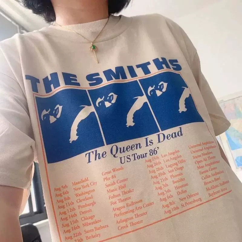 Футболка The Smiths OPS Tees Retro Женская поп-инди-панк рок