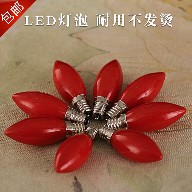 Led bulb e14 chaetheon lamp for lamp LED light bulb red small bulb for home for Buddha e12 bulb Buddha