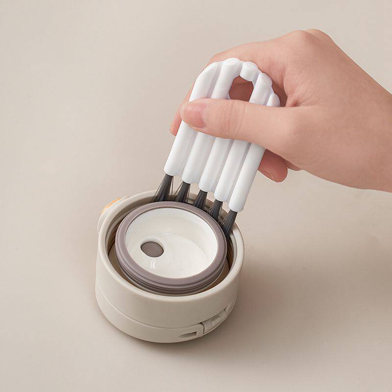 Insulation Cup Lid Slit Cleaning Brushed Cup God No Dead Angle Multifunction Groove Wash Bottle Lid Cleaning Brush
