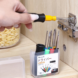 Screwdriver Set for Home Use, Multifunctional Repair and Disassembly Tool, Phillips and Flathead, Labor-Saving Screwdriver, Six-Piece Set