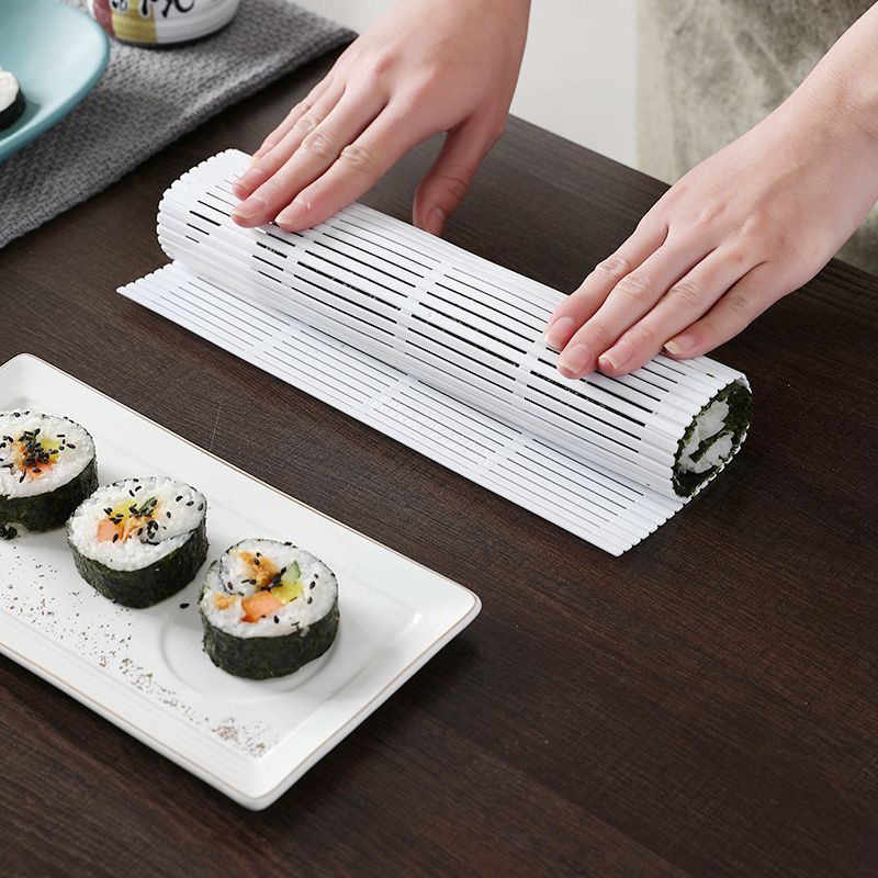 Sushi Roll Curtain DIY Sushi Mould Set Non-sticky Purple Package Sushi Seating Sushi Making Tool