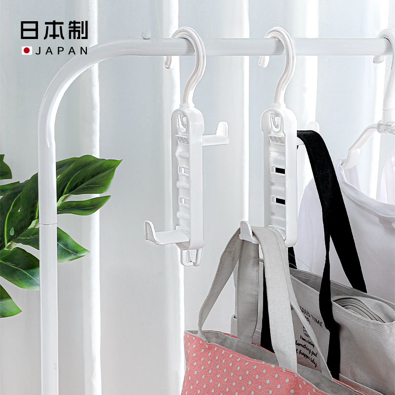 Japan imported package rack without punch rotable bag hook cloakhook hook shoe frame belt collection frame