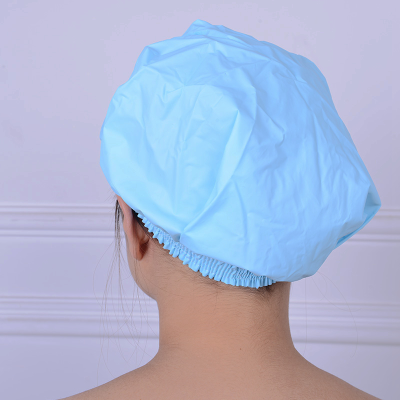 Japanese Adult Women's Money Waterproof Bath Cap Bathroom Shower Shower Shampoo Cap Bath Headgear Kitchen Cooking Oil Smoke Proof Hat