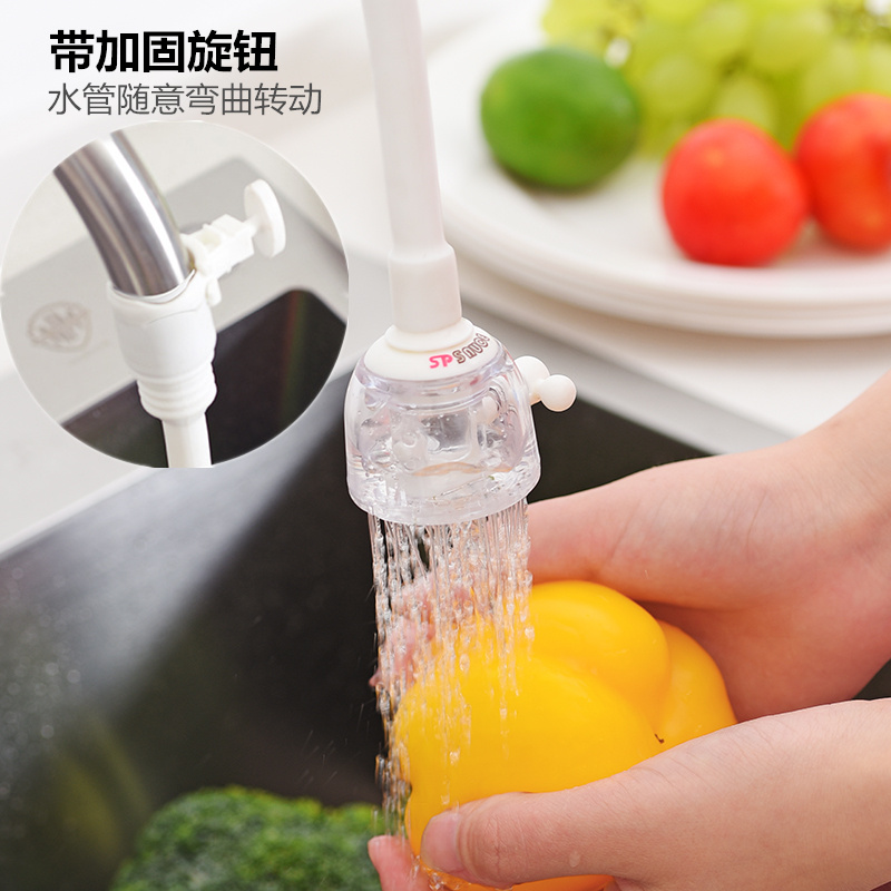 Tap anti-splash kitchen lengthened rotary extender province tap water water-saving shower filter water saver