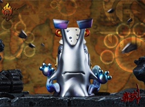 Meng Buu GK TOP successive generations of seven Wuhai telephone bug series bear white beard Luo hand to do