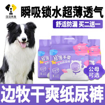 Side Pastoral Special Aunt Napkins Urinals Pants Public Dog Politeness Belt Case False Physiologic Safety Pants Small Mother Dog Urine Sheet Large Dog