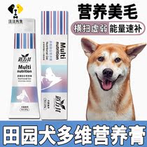 Nutritional paste eaten by Chinese fields dog puppies enhance immunity Calcium Supplements Calcium puppies Grow Fat Long Meat Nutritional Supplements