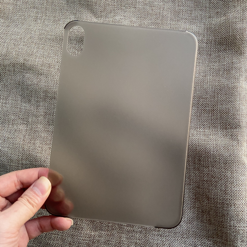 2021 New iPad Mini6 Case Tablet Mini6 Protective Cover 8.3inch Ultra-Thin Matte Hard Shell Full Coverage Anti-Bending Left and Right Sides Mini7 Generation Mini7 Mini6 Back Cover Without Cover Transparent Shell