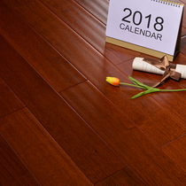 Weiran floor imported Indonesian indian eggplant solid wood floor indoor plane antique lock buckle new Chinese manufacturers direct sales