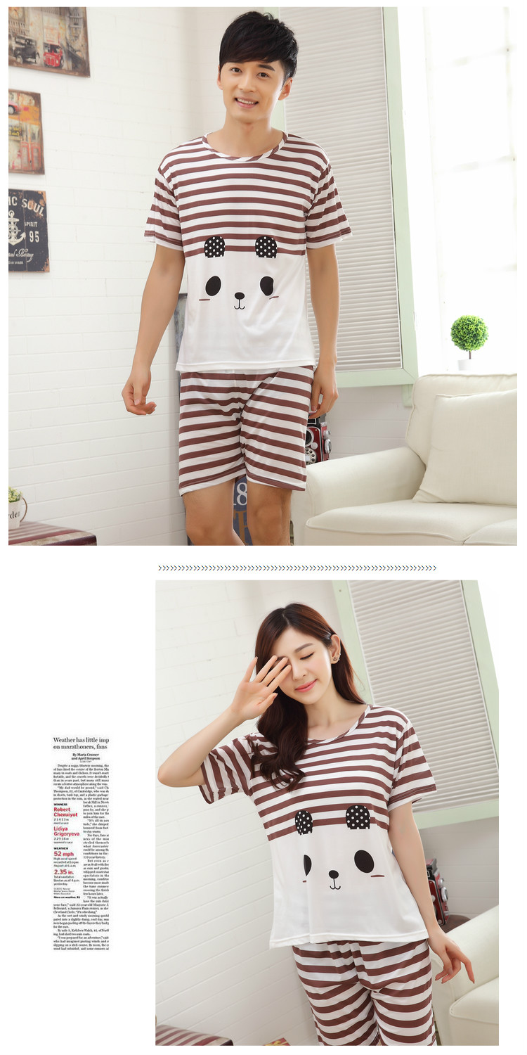 Pyjama mixte en Polyester Polyester à manche courte - Ref 3005994 Image 22