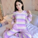 Flannel pyjama mùa đông dày nhung dài tay san hô phiên bản Hàn Quốc của bộ phim hoạt hình kích thước lớn dễ thương phục vụ nhà sinh viên