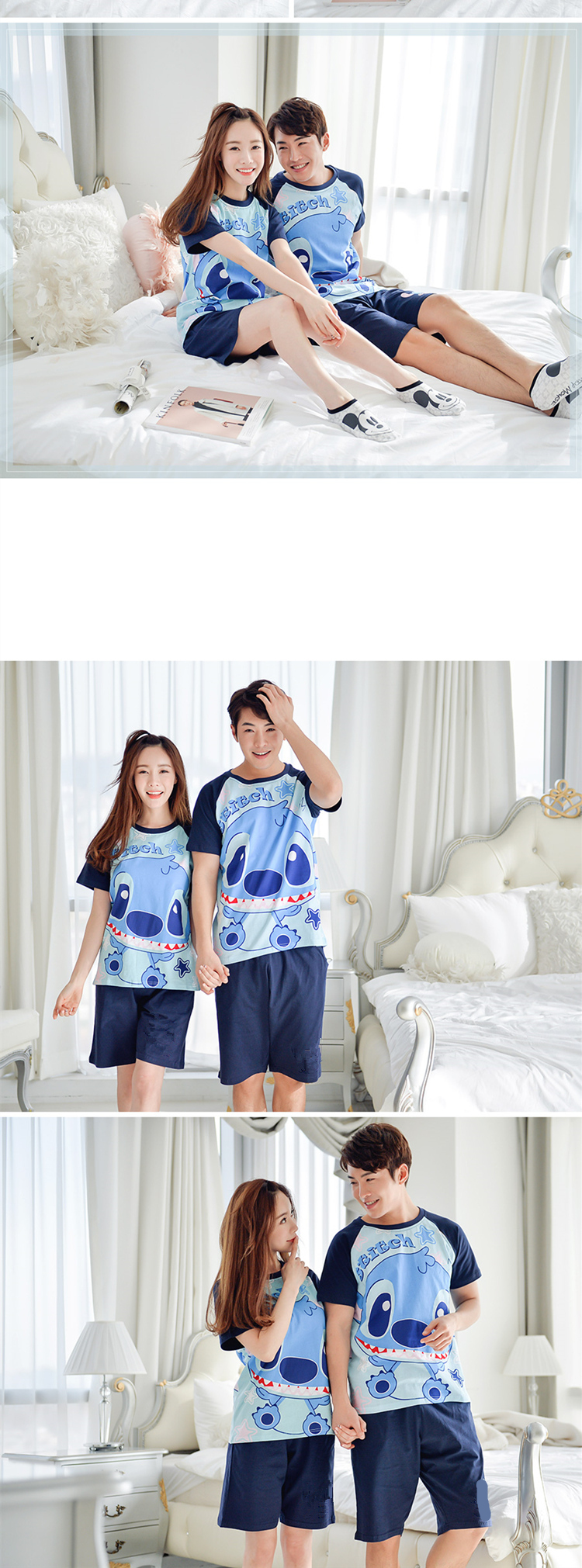 Pyjama mixte en Polyester Polyester à manche courte - Ref 3005994 Image 20