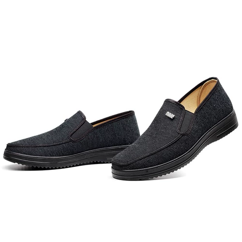 Демисезонные слипоны, повседневная обувь, туфли, спортивная обувь, для среднего возраста, большой размер