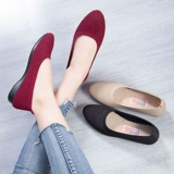 Слипоны, летние туфли, дышащая повседневная обувь для матери, нескользящие сандалии