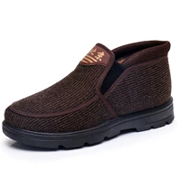 Кофейный цвет 503 мужской хлопковой обуви