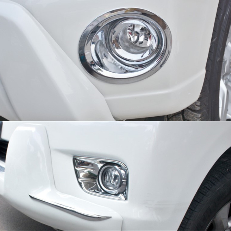 10 - 20 Prado front and rear fog cover Middle East Baha 2700 fog frame decoration bright bar modification special
