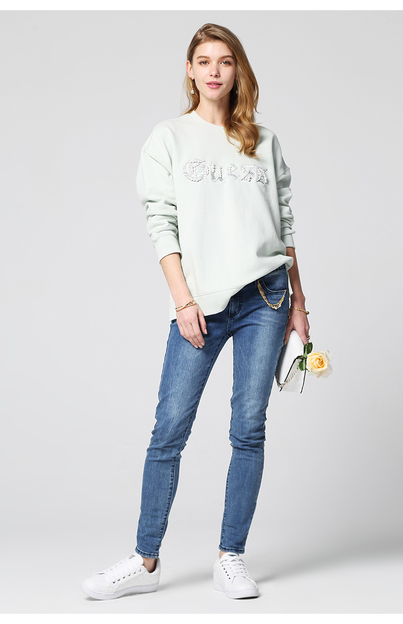 Sweatshirt femme GUESS en Coton - Ref 3216925 Image 15