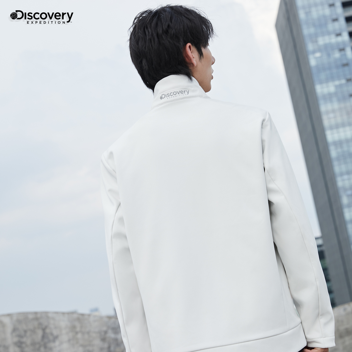 DISCOVERY EXPEDITION 防风防水 男式立领抓绒弹力软壳夹克 多重优惠折后￥157.17包邮 3色可选