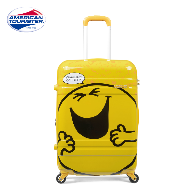 american tourister mr happy luggage