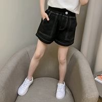 Карманные шорты-черные