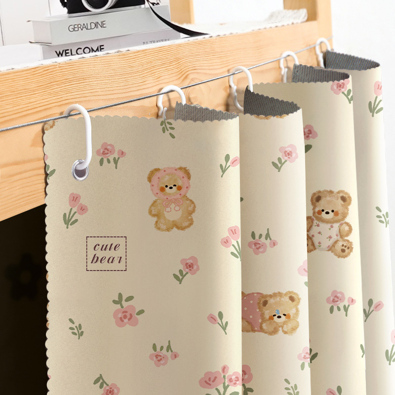 Strong Blackout Curtains for College Dormitory Beds, Thickened Curtains for Upper Bunk Beds, Dormitory Bunk Bed Curtains, Partition Curtains, Under-Desk Blocking Cloth Strong Blackout Curtains for College Dormitory Beds, Thickened Curtains for Upper Bunk Beds, Dormitory Bunk Bed Curtains, Partition Curtains, Under-Desk Blocking Cloth