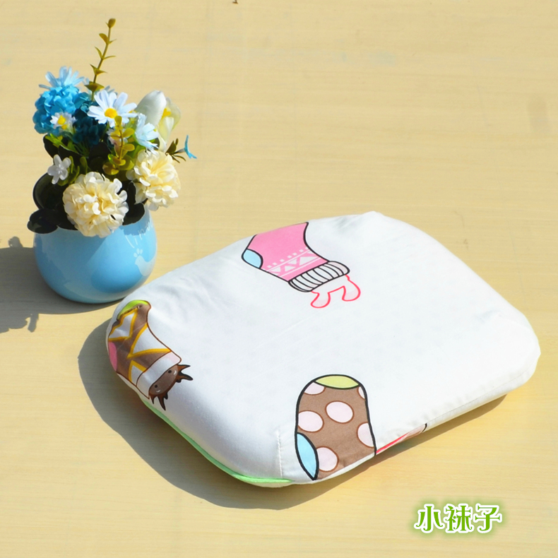 Thái Lan baby baby mủ trường hợp gối 0-1 tuổi bông gạc dễ thương phim hoạt hình gối nhớ hình dạng gối mùa hè - Gối trường hợp gối ôm cho bà bầu