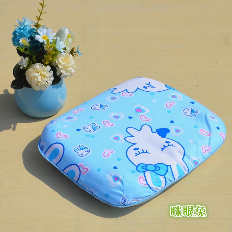 Thái Lan baby baby mủ trường hợp gối 0-1 tuổi bông gạc dễ thương phim hoạt hình gối nhớ hình dạng gối mùa hè - Gối trường hợp gối ôm cho bà bầu