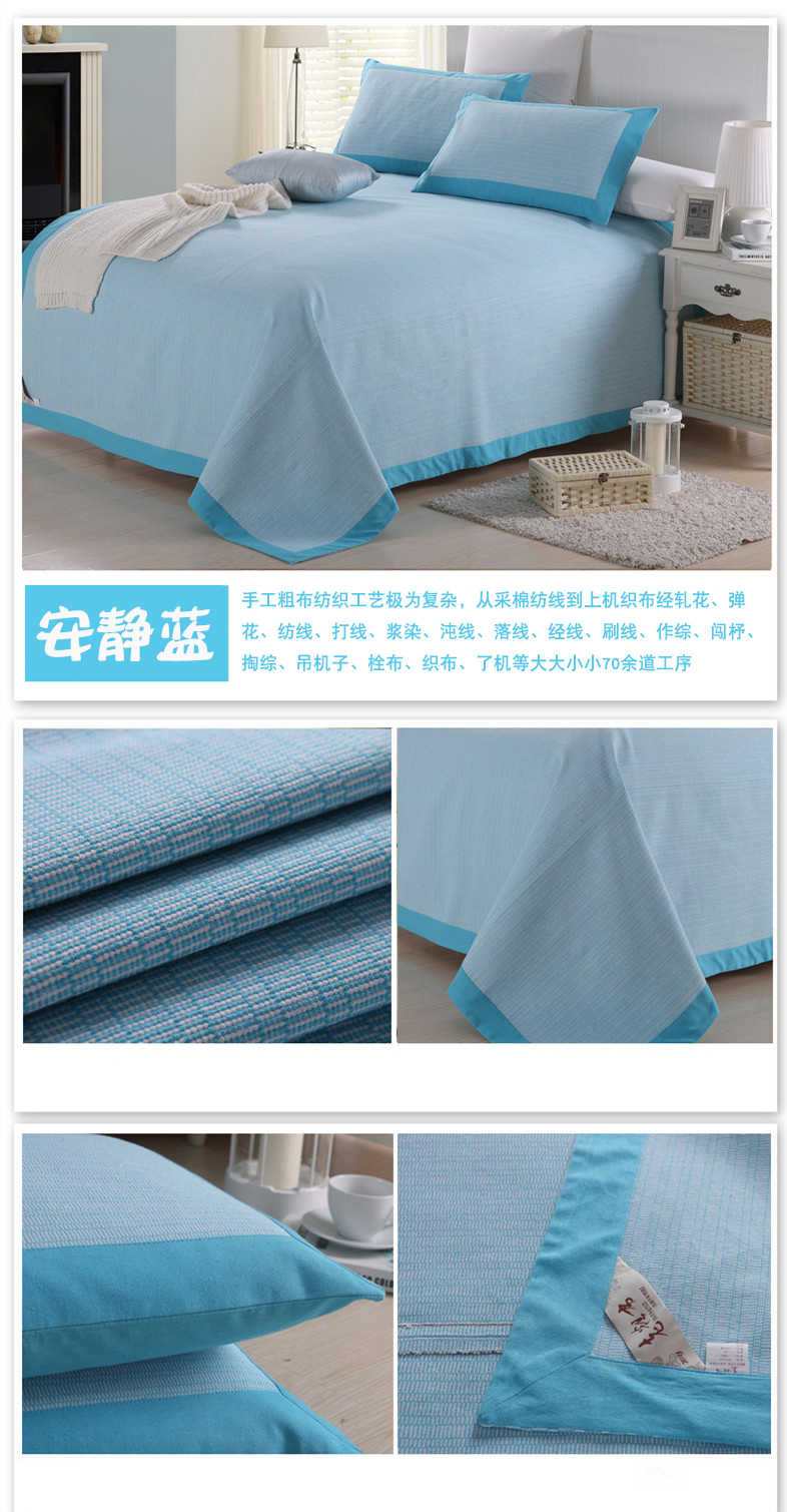 Cũ thô dày mùa hè máy lạnh mat mat ba mảnh gấp giường 1,2 1,5 sinh viên mat ngủ mùa hè 1.8m - Thảm mùa hè giá chiếu trúc 1m6
