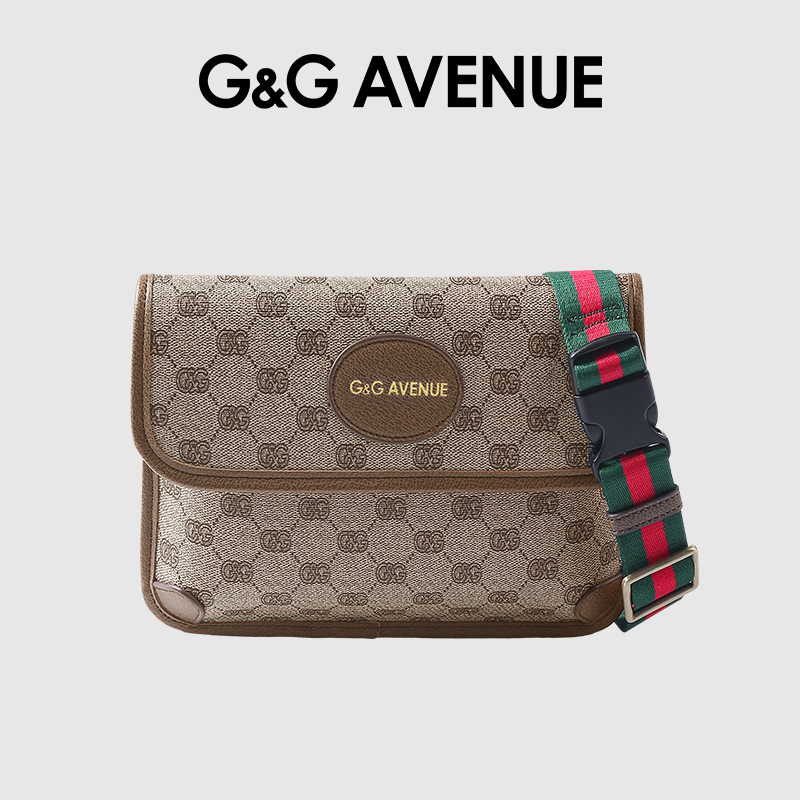 G&G Avenue Accessible Luxury Trendy Brand New Men's and Women's Bags Messenger Bags Presbyopic Waist Bags Single Shoulder Crossbody Bags