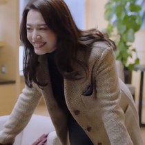 21 autumn and winter New Yao Morning stars with the same minor suit Han version retro classic cashmere wool 100 lap jacket woman