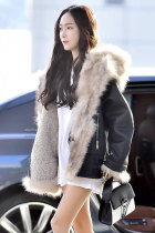 21 autumn and winter new Zheng Xiuyan stars with the same Han version loose fur integrated lamb short leather coat jacket woman