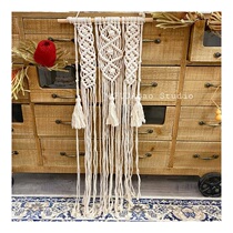 ins Nordic storm Simia Woven tapestry Wall-mounted tapestry Moroccan style decorative hand-woven frescoes