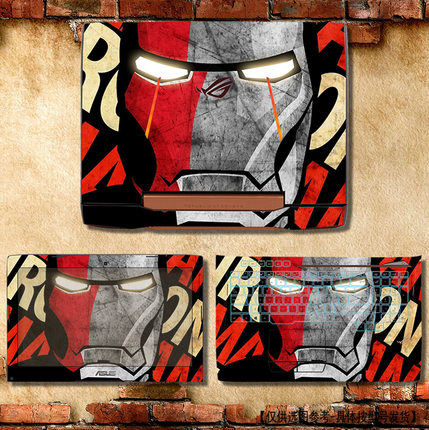 华硕ZX50 FZ73 FX53飞行堡垒5\/6-plus机身贴