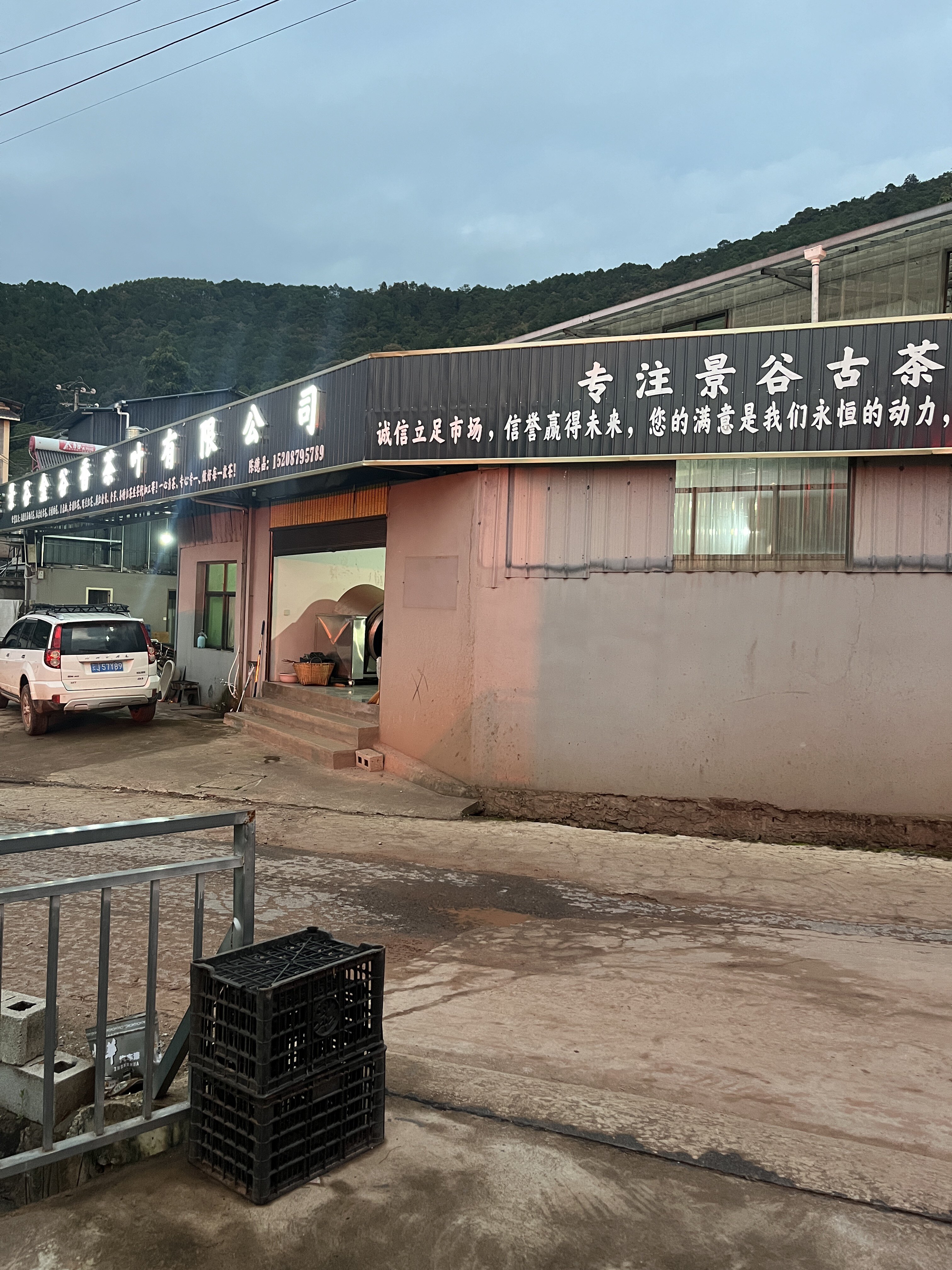 金谷香茶业的LOGO
