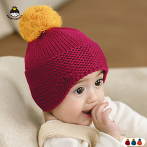 Baby hat Autumn Spring and Autumn Princess wool hat baby autumn and winter hat boy hoodie hat childrens hat autumn and winter