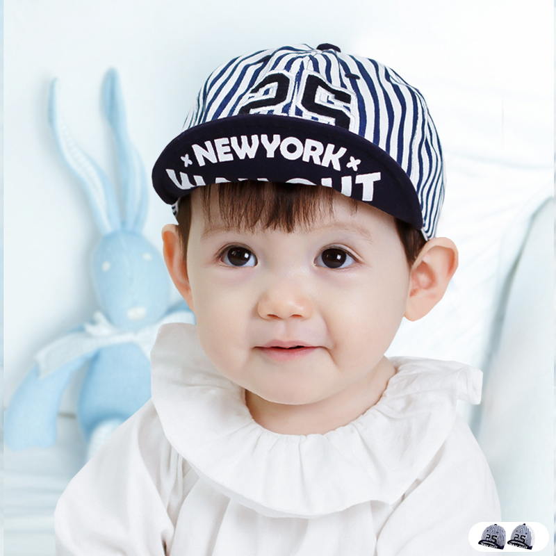 HappyPrince Baby Hat Spring and Summer Boys and Girls Sun Buckle Tongue Shade Baby Hat in autumn