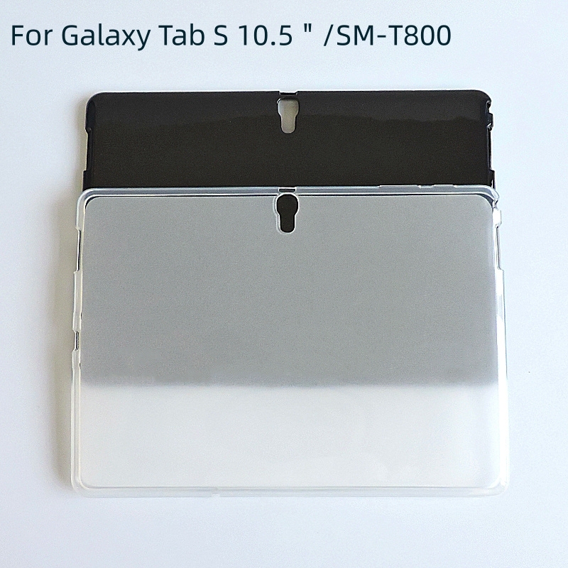 Suitable for Samsung Tab S 10.5/T800/T805C Tablet Case Sm-T800 Full Edge Frosted Anti-Fall Transparent Soft Case Ultra-Thin Anti-Slip Shell Simple Material Pudding Protective Cover