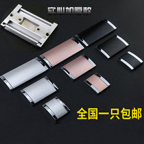 Clear Concealed Buttoned Cabinet Inside of drawers Ming Concealed Buttoned Cabinet Frosted Minimalist Modern Style Invisible dark buckle No need to notch pull