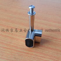 Zinc alloy cloakroom Corner Clothes Tonto wardrobe hanging clothes bar corner Hardware cloakroom Corner Flange Seat