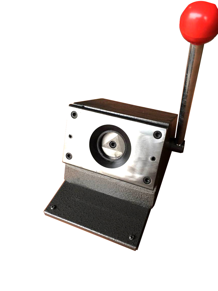 Custom badge card cutting machine Badge round cutting machine PVC